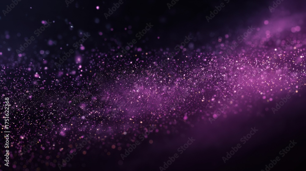 Obraz premium abstract purple background with particles