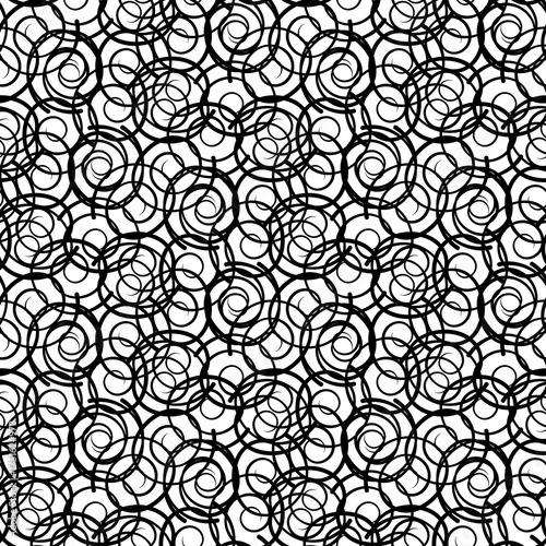 Abstract black and white chaotic grunge background