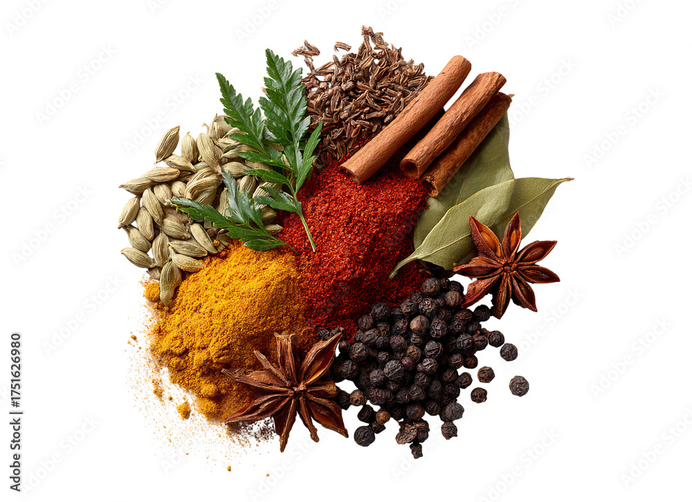 Fototapeta premium Aromatic spice blend