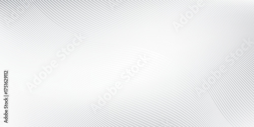 Modern lines silver foil background with metal mirror texture. Chrome gradient surface with light gloss modern abstract