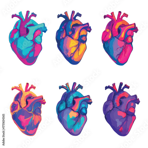 Corazon vector set