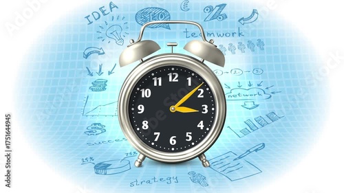 10 Second Clock Animation Loop