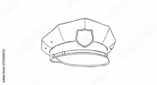 Police hat icon