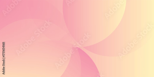 abstract background.modern.minimalist.pink and yellow gradations.circle effect.memphis vector eps10