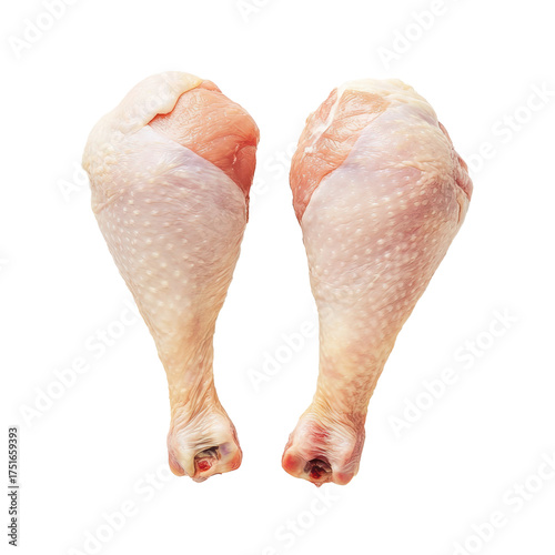 Fresh raw two chicken legs for cook food