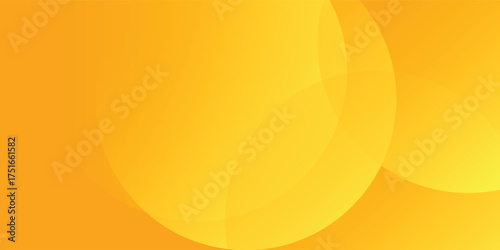 banner background. full color, orange gradation and effect geometry.circle. vector eps10