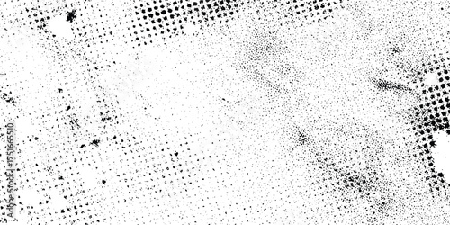 Abstract vintage stone, concrete, dirt, noise surface pattern. Grunge halftone background Vector, black and white error glitch art design grunge background Dot pop art comic sport style vector .	