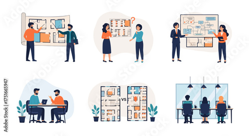 Collaborative Architectural Planning and Design Review Sessions