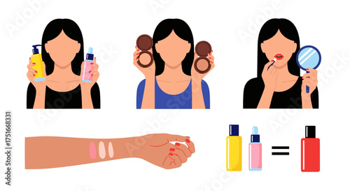 Cosmetic Application Techniques Enhancing Natural Beauty and Complexion Radiance