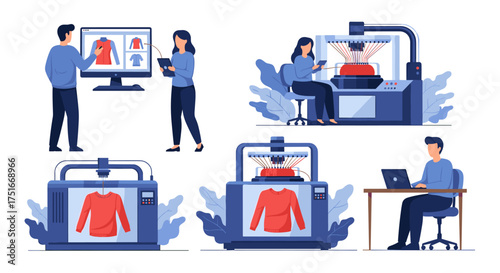 Innovative Textile Manufacturing Using Advanced 3D Printing Technology