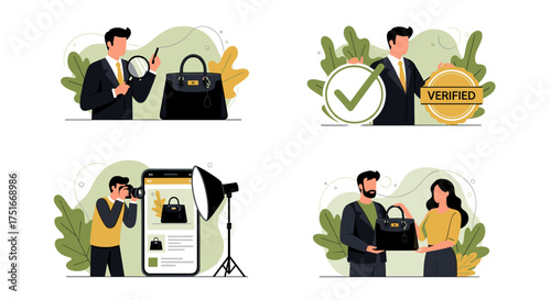 Online Luxury Handbag Authentication and Sale Process Explored