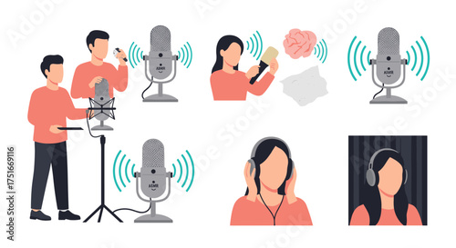 Podcast Recording Production Audio Setup and Editing Process