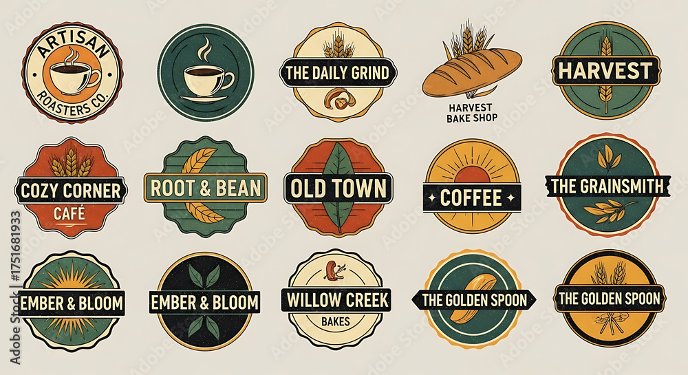 Naklejka premium vector set of easter eggs