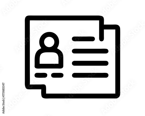 Document with personal information