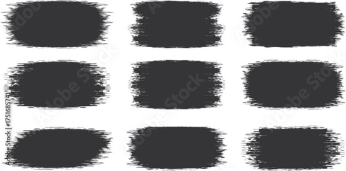 Vector black ink brush strokes background painted design
brushes, lines, frames, box, grungy. Grungy brushes
lines, frames, box, grungy. Grungy brushes collection. Brush stroke paint boxes