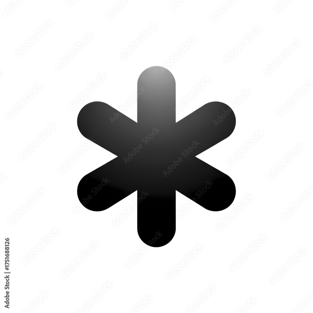 Obraz premium Dark Gray Arrow Down on Black Background on transparent background