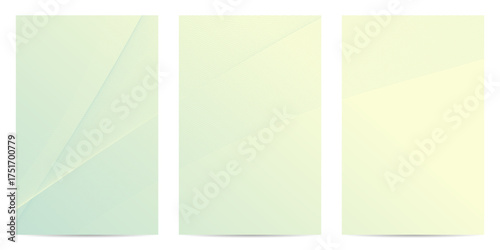 Modern abstract backgrounds featuring soft pastel gradients and delicate diagonal line patterns. Ideal for web, print, presentations, and clean design projects.