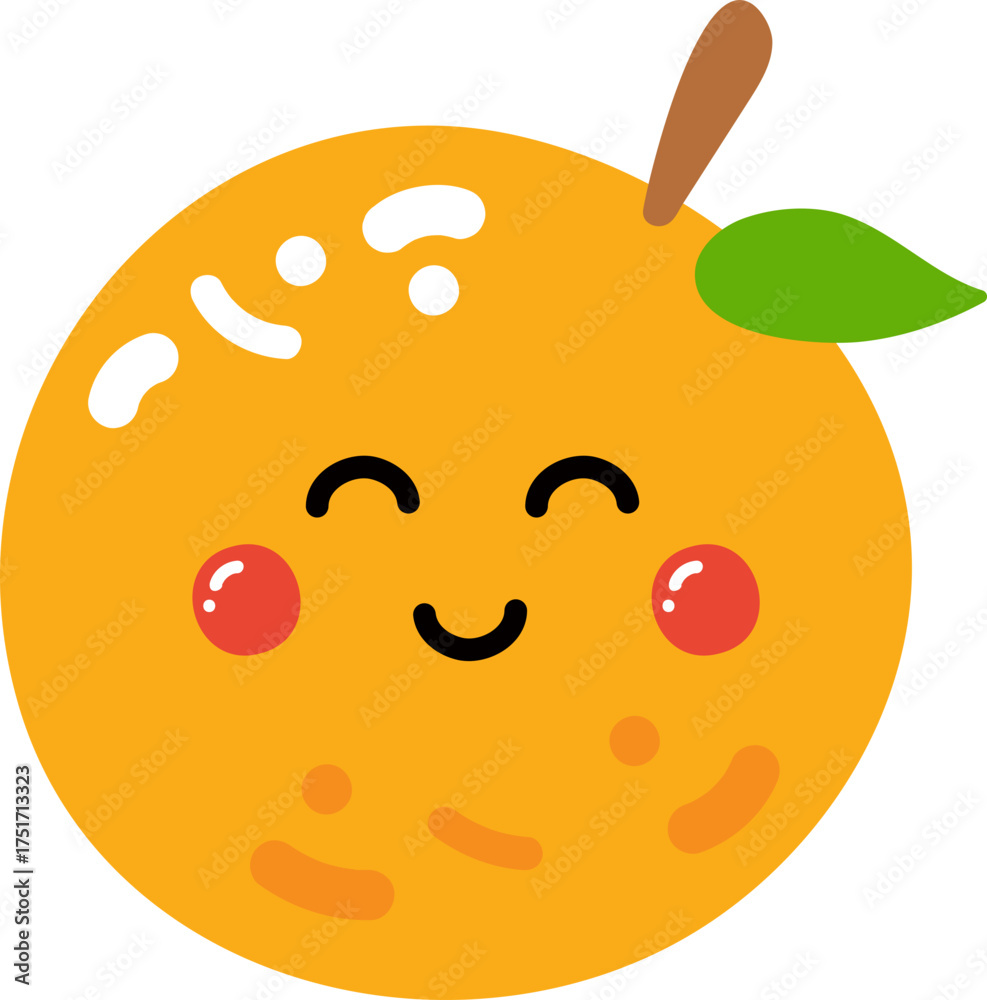 Obraz premium cute orange