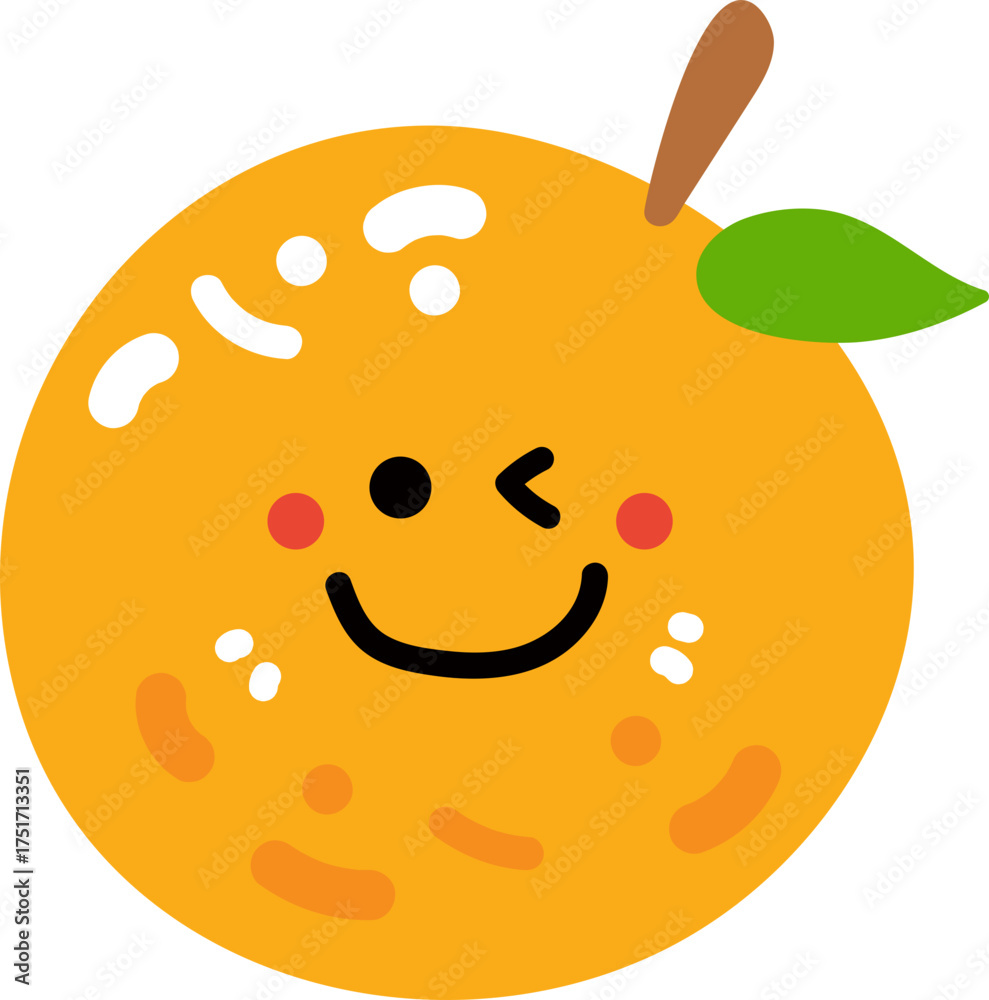 Obraz premium cute orange