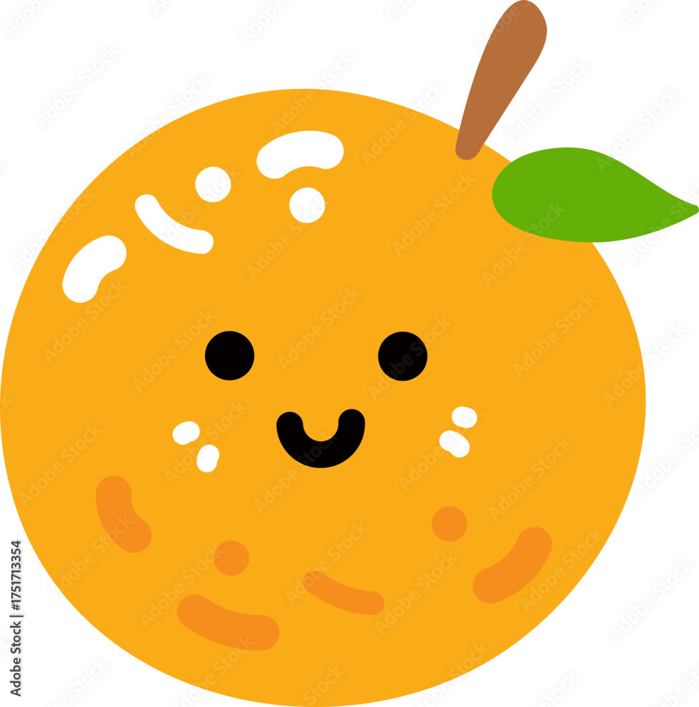 Obraz premium cute orange