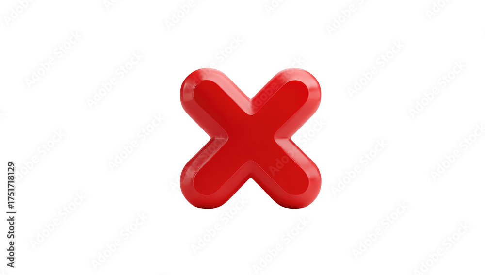 Fototapeta premium Bold red 