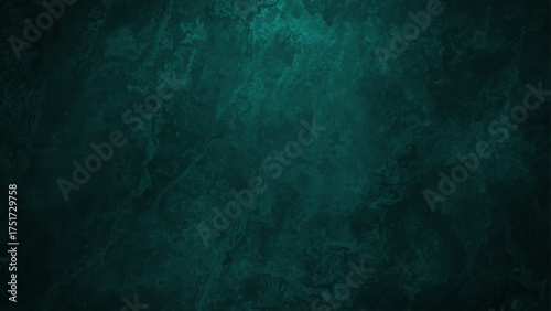 Dark teal textured background with grunge and marble-like patterns, subtle light gradients, and soft shadow depth. Elegant and moody abstract surface ideal for modern digital or graphic design.