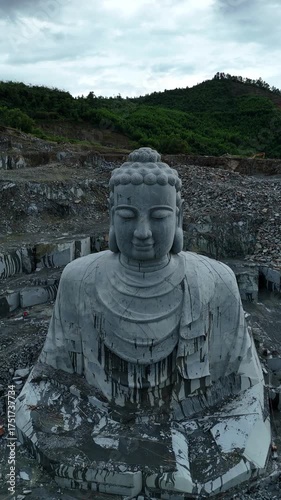 The Emerging Stone Buddha of Da Nang