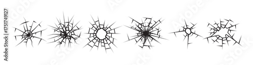 shatter vector illustration