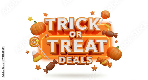 3D Trick or Treat Deals Graphic: Playful Halloween Candy and Pumpkin Promotion

Rustic Vintage Halloween Sale Tag: 31% Off Discount Banner with Spiderwebs

Spooky Fun Halloween Marketing Bundle: Trick