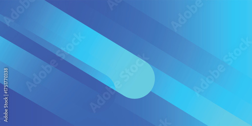Abstract blue background with diagonal lines. Dynamic shapes composition. vector eps10