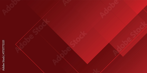 Red abstract modern background. futuristic shape rectangle vector eps10