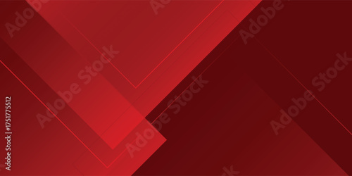Red abstract modern background. futuristic shape rectangle vector eps10