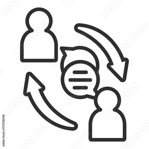 Communication Icon Single Vector Collection 