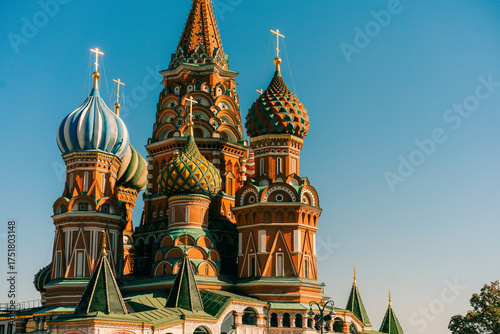 St. Basil cathedral in Moscow, Russia
