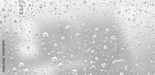 Realistic Water Drops and Rain Splash Overlay, Drops of Water, Wet Rain Splash  Isolated Transparent Background
