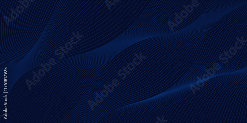 Premium background design with diagonal dark blue line pattern. Vector template for digital luxury banner, invitation, voucher, certificate. Eps10