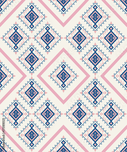 Vintage thai-laos silk fabric pattern-seamless Asian textile design 
Elegant Thai-Laos inspired silk fabric pattern with intricate traditional motifs. 