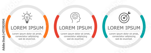 Business infographic Vector with 3 steps. Used for presentation,information,education,connection,marketing, project,strategy,technology,learn,brainstorm,creative,growth,abstract,stairs,idea,text,work.