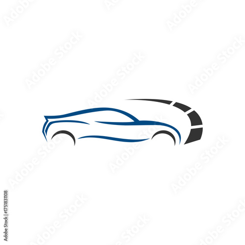 Car service logo design vector illustration. Car repair logo