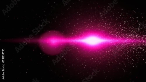 Abstract Background Pink Light Particles Glowing Motion Video