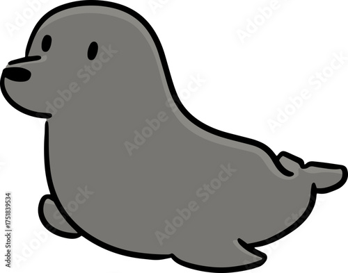 Illustration of sea lion
