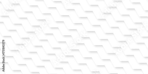 White minimal hexagons grid science geometrical Abstract hexagon polygonal pattern background vector. seamless bright white abstract honeycomb background.	
