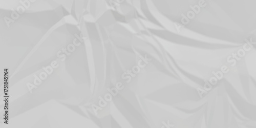 White creased craft crumpled paper texture. white crumpled paper texture sheet background. Wrinkled paper texture.	
