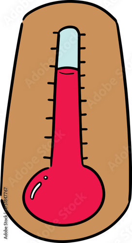 Illustration of thermometer
