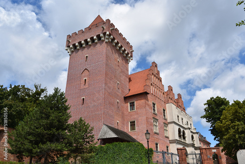 Royal Castle in Poznan town, Poland, medieval historical landmark