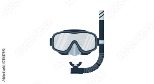 Diving Mask and Snorkel Set for Underwater Exploration.