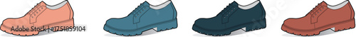 A vibrant assortment of contemporary sneakers, offering a palette of colors for everyday fashion and comfortable wear