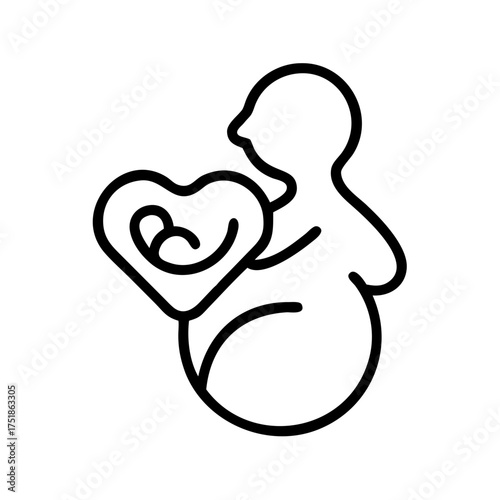 Mother and baby love for maternity care