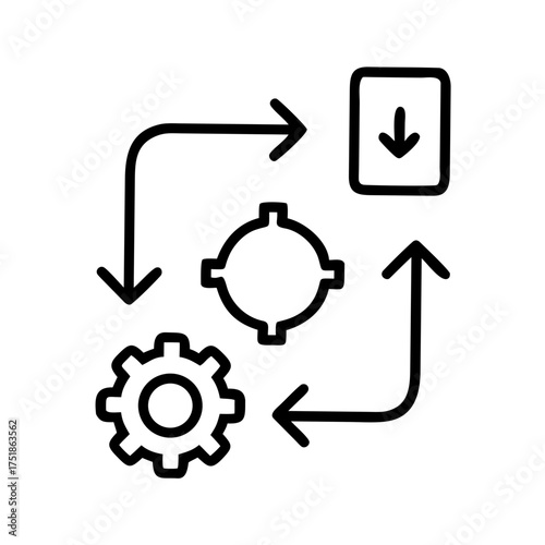 Workflow diagram for process and automation
