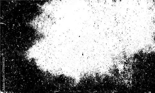 Grunge glitch background texture with distressed error shapes and grain . Vector glitch overlay with grunge distortion and noise destroyed effect